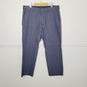 💕Kenneth Cole Reaction Mens Straight Leg Flat Front Casual Pants Trousers 38x30